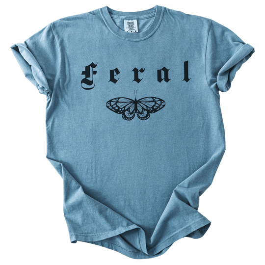 Feral Butterfly Tee - The Rogue Petal Co. - T-Shirt
