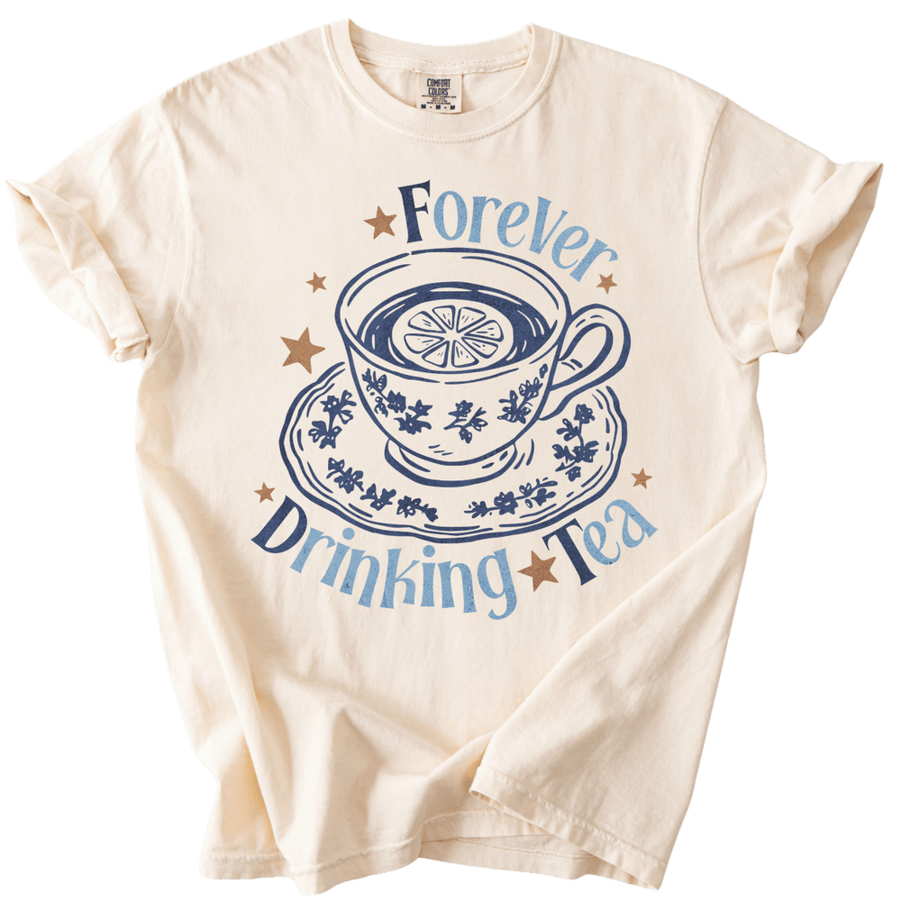 Forever Drinking Tea FDT Tee - The Rogue Petal Co. - T-Shirt