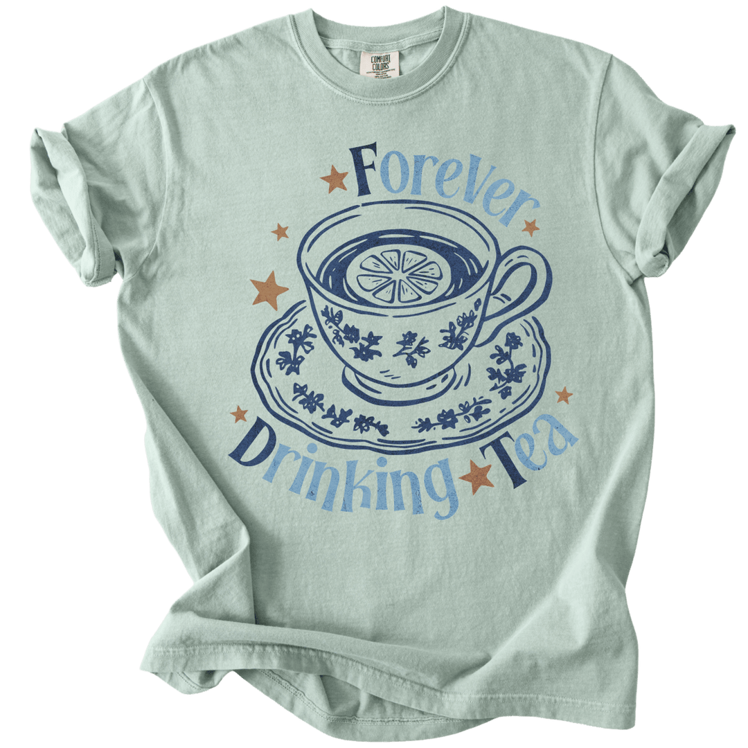 Forever Drinking Tea FDT Tee - The Rogue Petal Co. - T-Shirt