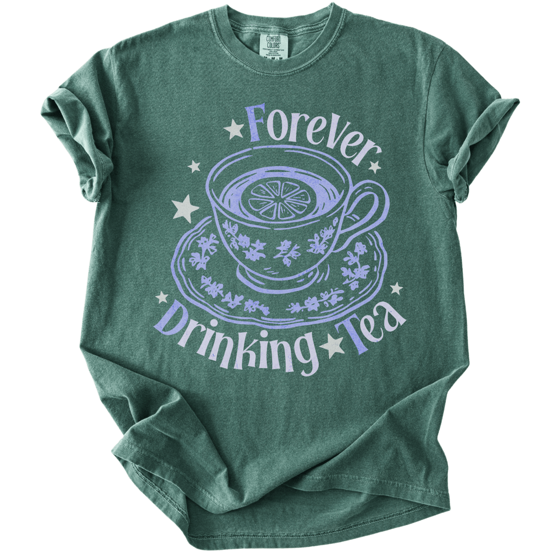 Forever Drinking Tea FDT Tee - The Rogue Petal Co. - T-Shirt
