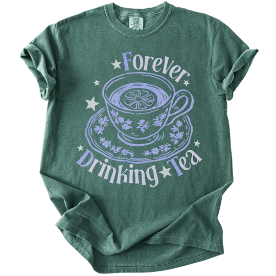 Forever Drinking Tea FDT Tee - The Rogue Petal Co. - T-Shirt