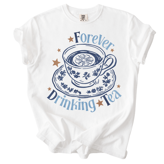 Forever Drinking Tea FDT Tee - The Rogue Petal Co. - T-Shirt
