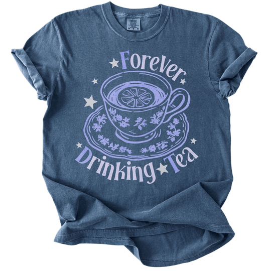 Forever Drinking Tea FDT Tee - The Rogue Petal Co. - T-Shirt