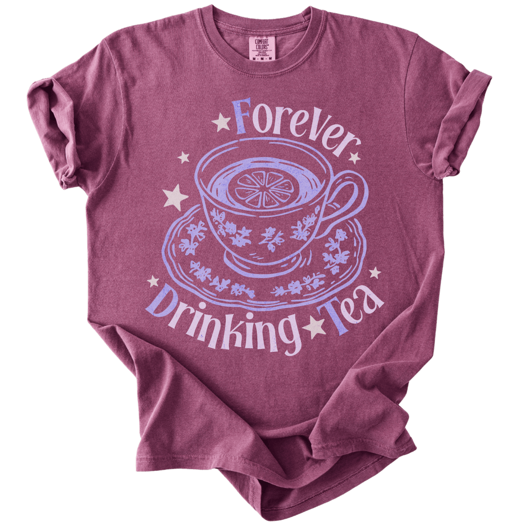 Forever Drinking Tea FDT Tee - The Rogue Petal Co. - T-Shirt
