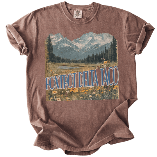 Foxtrot Delta Taco Mountains Tee - The Rogue Petal Co. - T-Shirt
