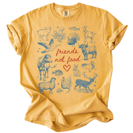 Friends Not Food Tee - The Rogue Petal Co. - T-Shirt