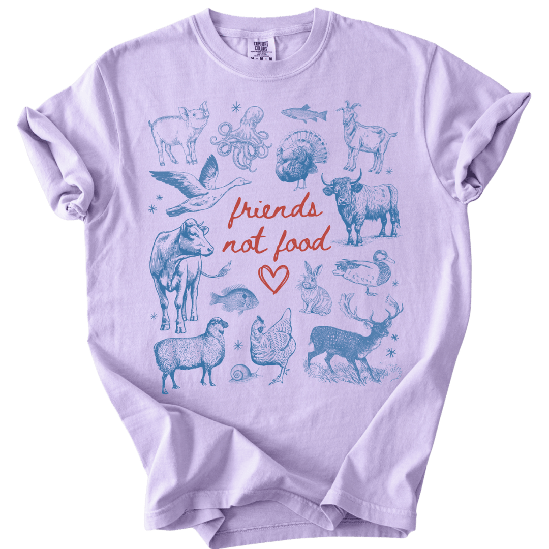 Friends Not Food Tee - The Rogue Petal Co. - T-Shirt