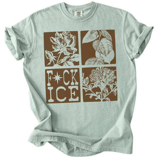F*UCK ICE Botanical Tee - The Rogue Petal Co. - T-Shirt