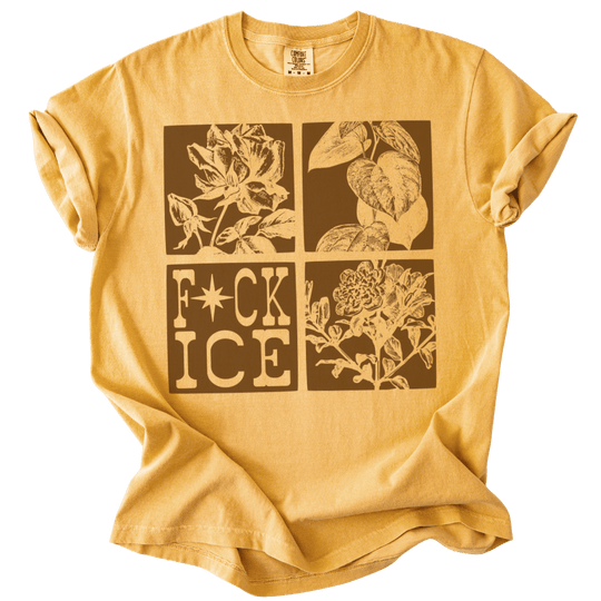 F*UCK ICE Botanical Tee - The Rogue Petal Co. - T-Shirt