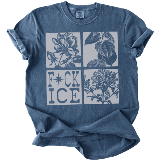 F*UCK ICE Botanical Tee - The Rogue Petal Co. - T-Shirt