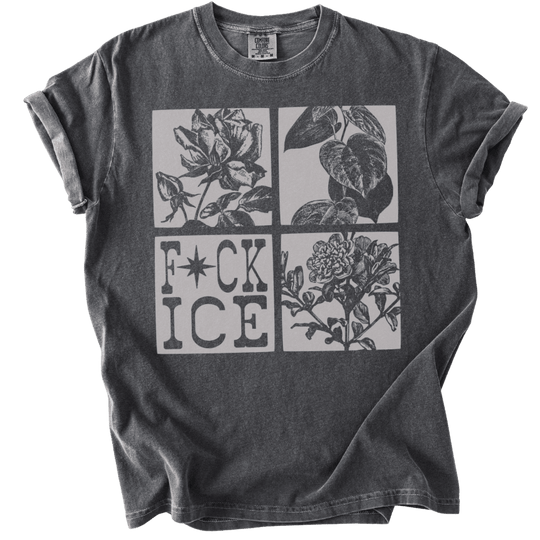 F*UCK ICE Botanical Tee - The Rogue Petal Co. - T-Shirt
