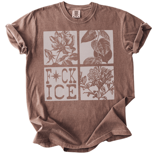 F*UCK ICE Botanical Tee - The Rogue Petal Co. - T-Shirt