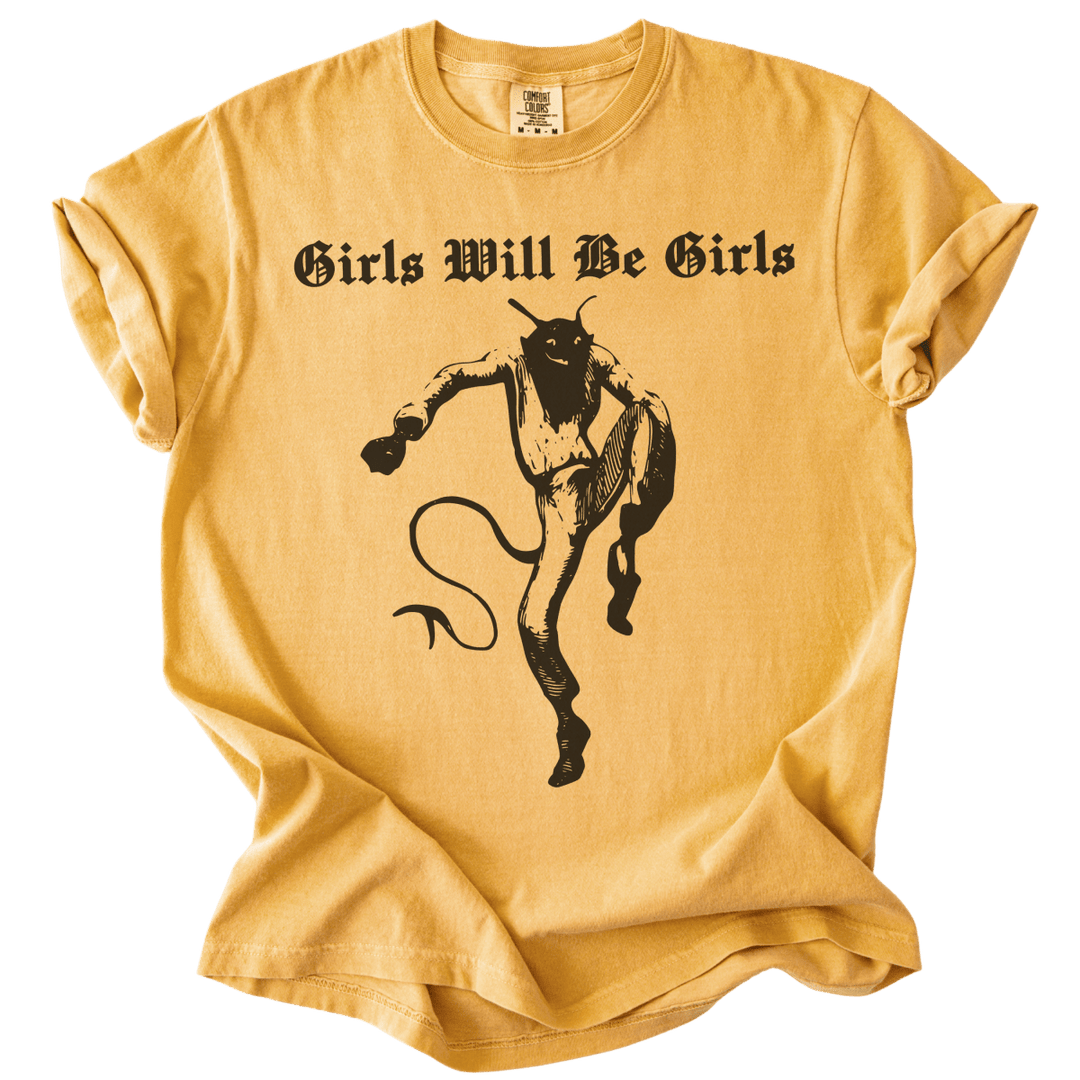 Girls Will Be Girls Tee - The Rogue Petal Co. - T-Shirt
