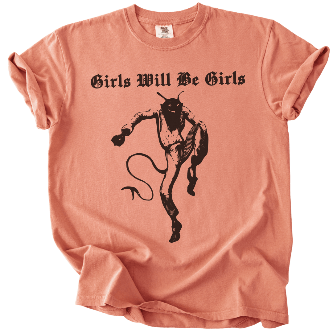 Girls Will Be Girls Tee - The Rogue Petal Co. - T-Shirt