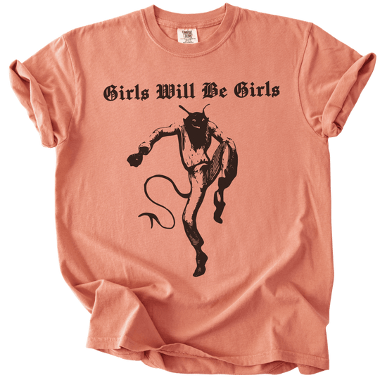 Girls Will Be Girls Tee - The Rogue Petal Co. - T-Shirt