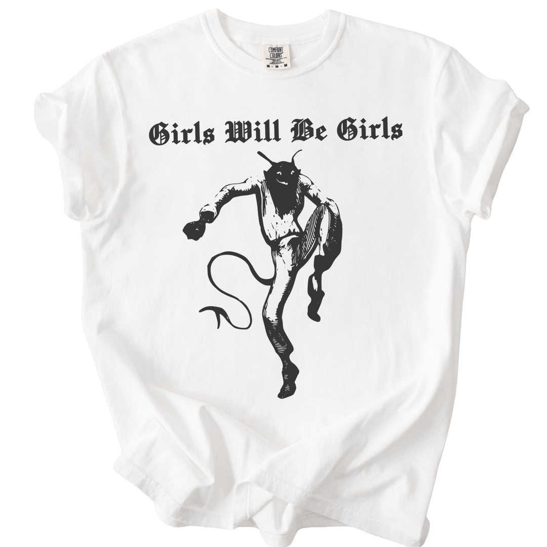 Girls Will Be Girls Tee - The Rogue Petal Co. - T-Shirt