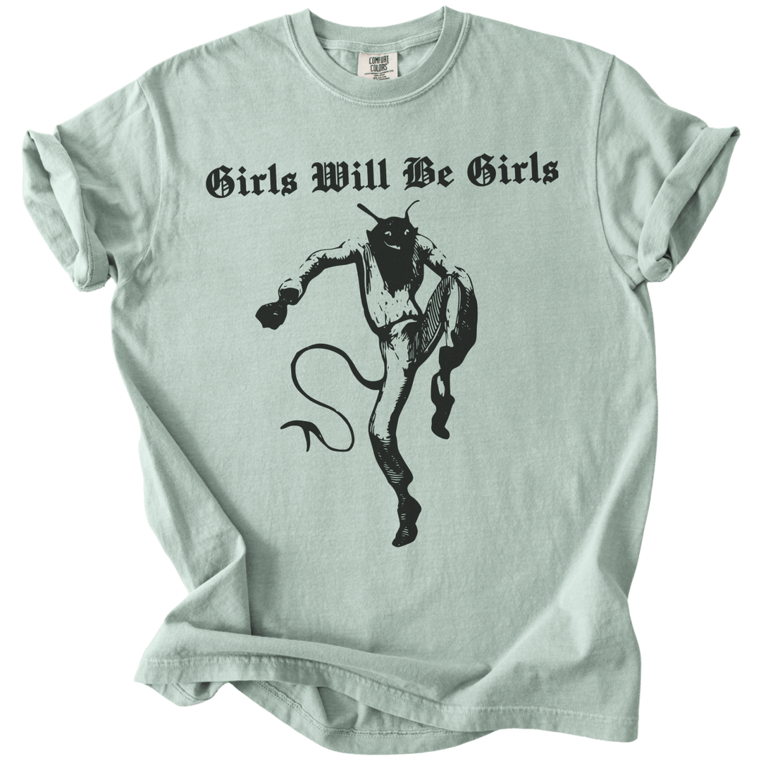 Girls Will Be Girls Tee - The Rogue Petal Co. - T-Shirt