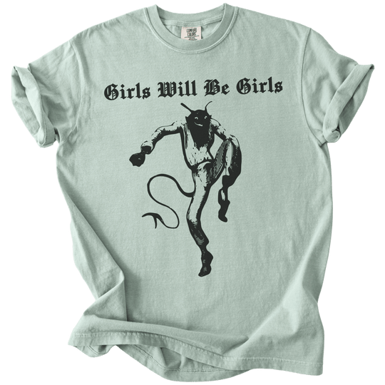 Girls Will Be Girls Tee - The Rogue Petal Co. - T-Shirt