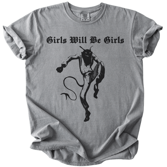 Girls Will Be Girls Tee - The Rogue Petal Co. - T-Shirt