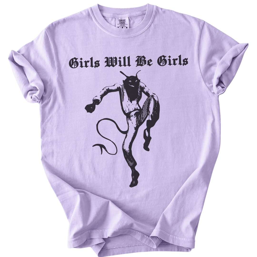 Girls Will Be Girls Tee - The Rogue Petal Co. - T-Shirt