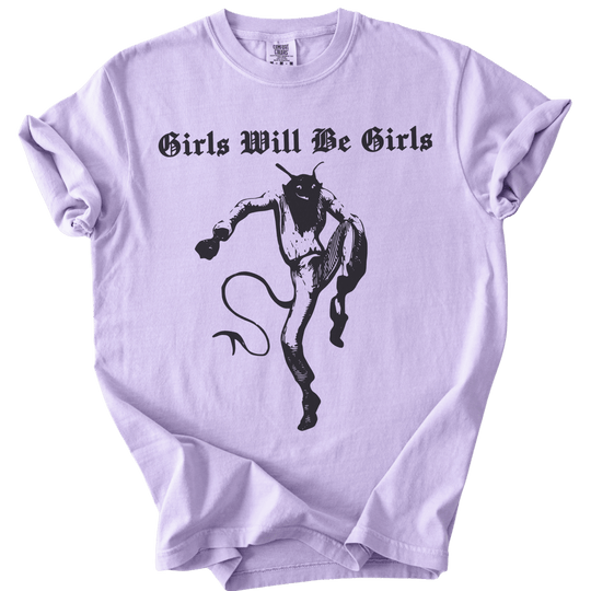 Girls Will Be Girls Tee - The Rogue Petal Co. - T-Shirt