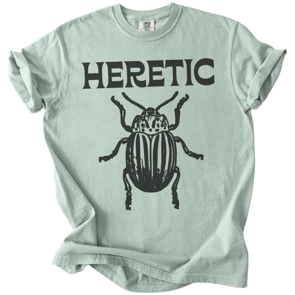Heretic Beetle Tee - The Rogue Petal Co. - T-Shirt