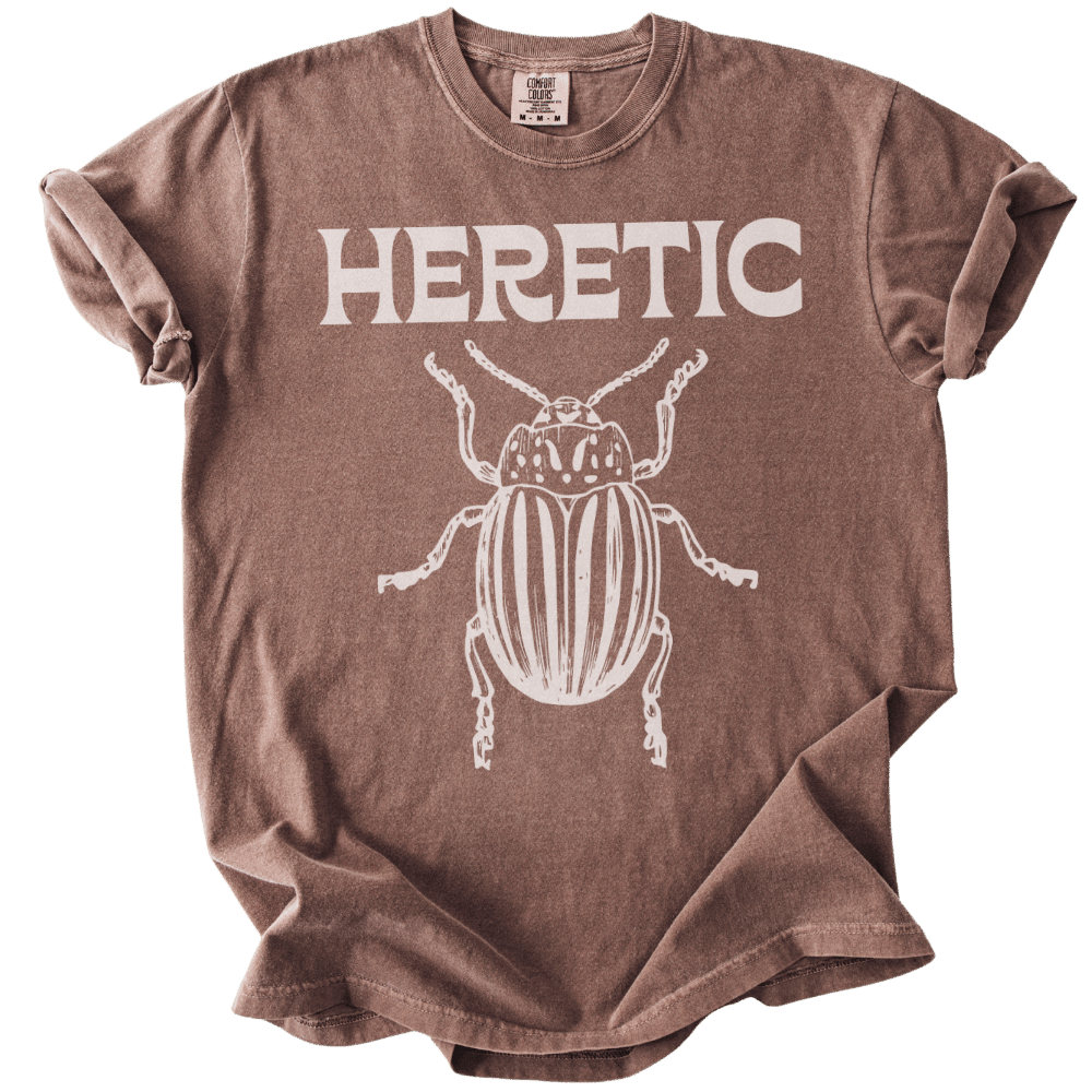 Heretic Beetle Tee - The Rogue Petal Co. - T-Shirt