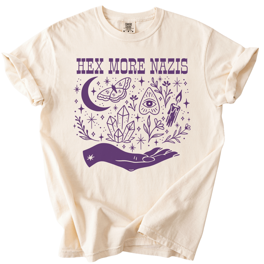Hex More Nazis Tee - The Rogue Petal Co. - T-Shirt