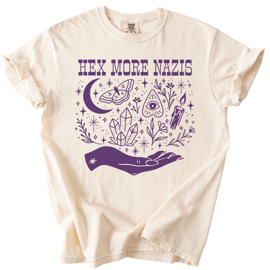 Hex More Nazis Tee - The Rogue Petal Co. - T-Shirt
