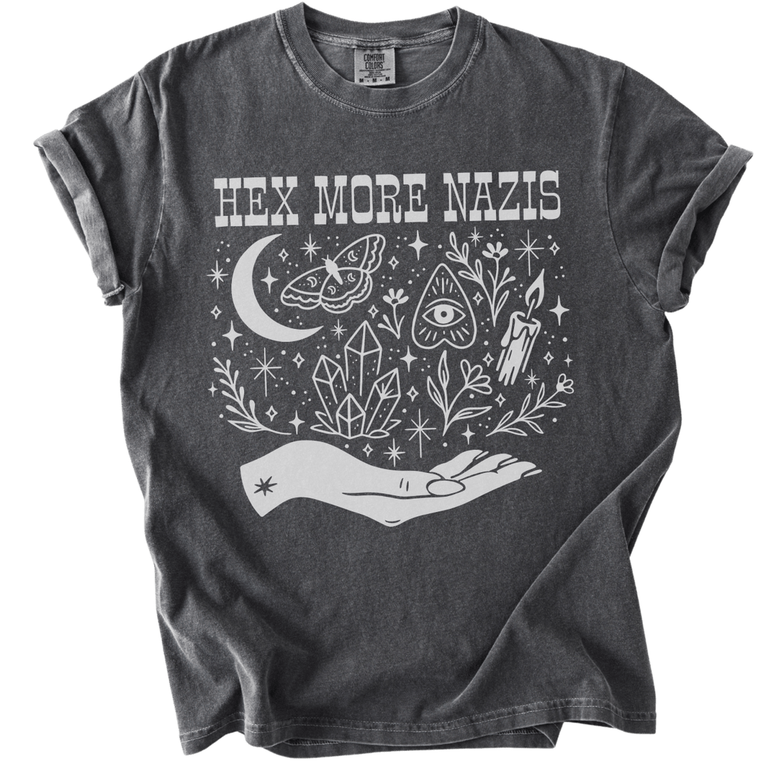 Hex More Nazis Tee - The Rogue Petal Co. - T-Shirt