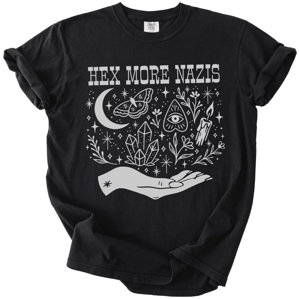 Hex More Nazis Tee - The Rogue Petal Co. - T-Shirt