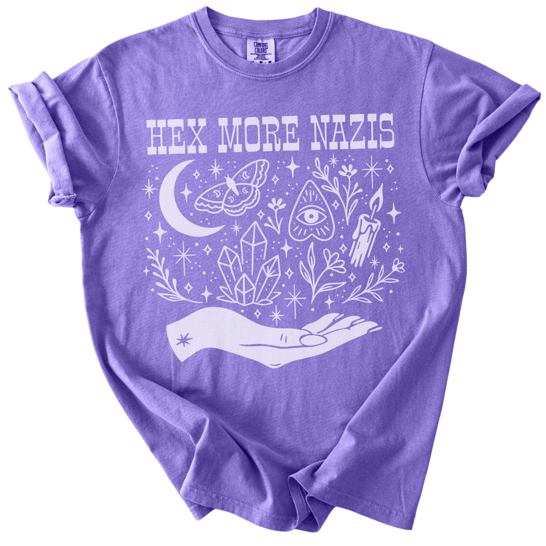 Hex More Nazis Tee - The Rogue Petal Co. - T-Shirt