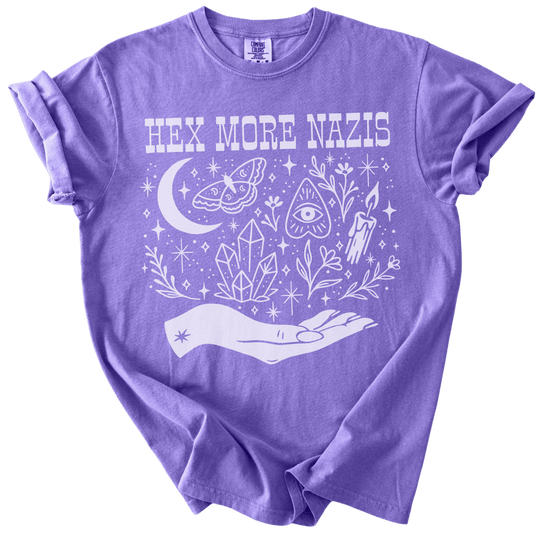 Hex More Nazis Tee - The Rogue Petal Co. - T-Shirt