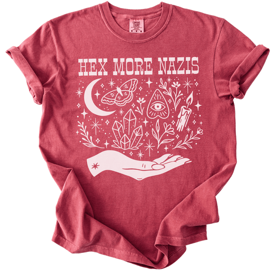 Hex More Nazis Tee - The Rogue Petal Co. - T-Shirt