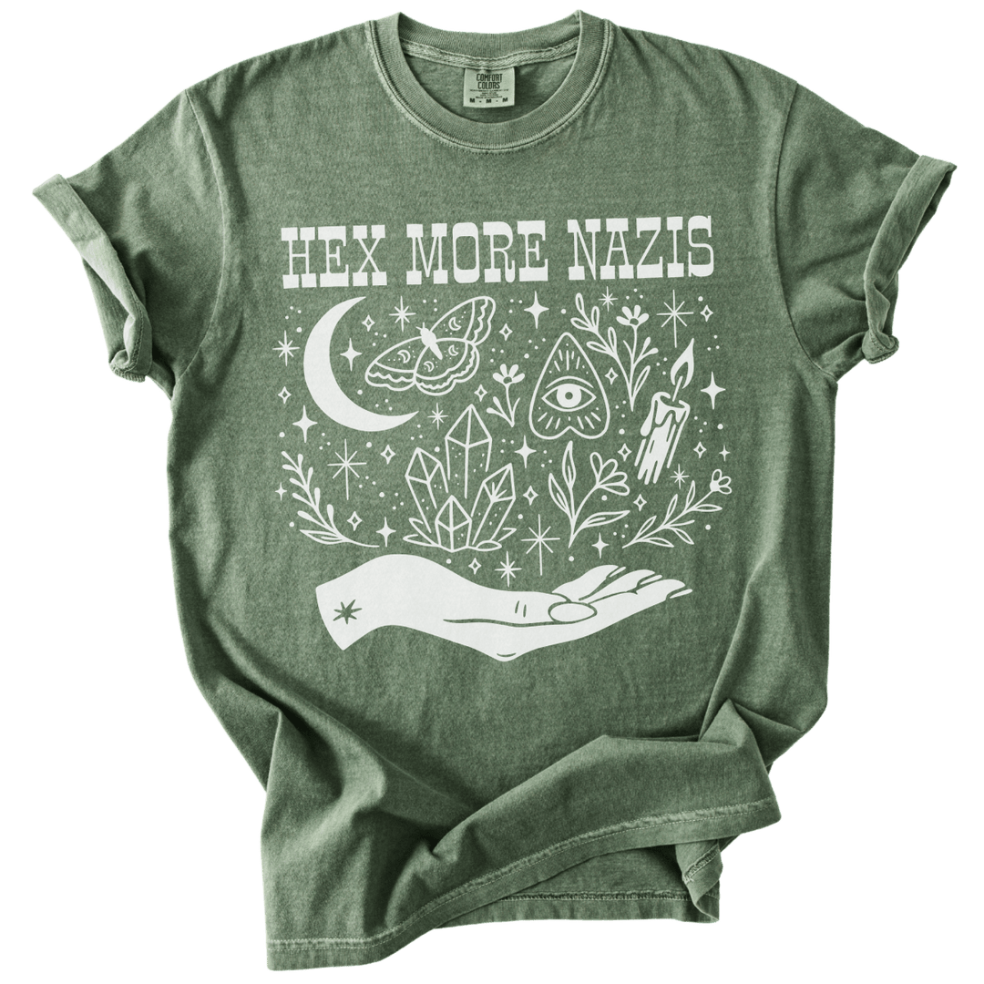 Hex More Nazis Tee - The Rogue Petal Co. - T-Shirt