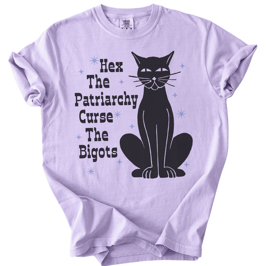 Hex The Patriarchy Curse The Bigots Tee - The Rogue Petal Co. - T-Shirt