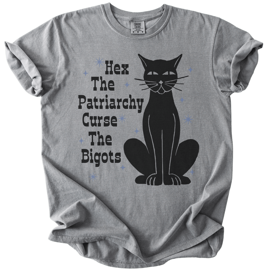 Hex The Patriarchy Curse The Bigots Tee - The Rogue Petal Co. - T-Shirt