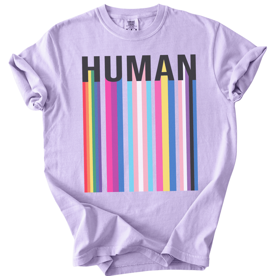Human Identity Pride Flags Tee - The Rogue Petal Co. - T-Shirt