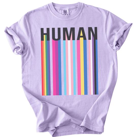 Human Identity Pride Flags Tee - The Rogue Petal Co. - T-Shirt