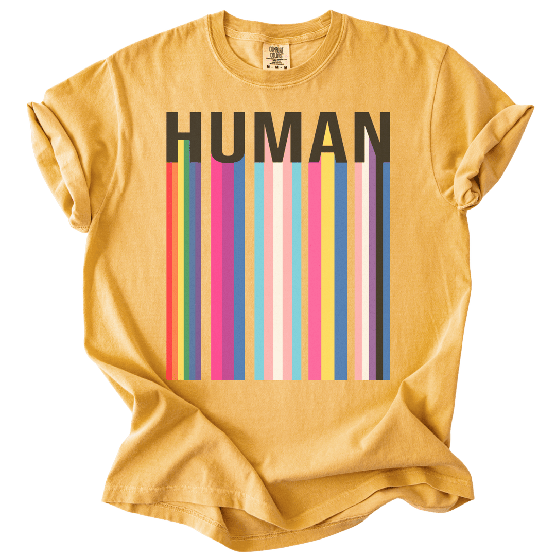 Human Identity Pride Flags Tee - The Rogue Petal Co. - T-Shirt