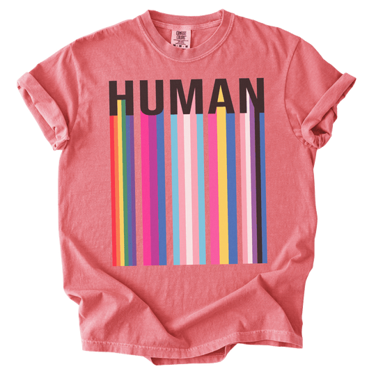 Human Identity Pride Flags Tee - The Rogue Petal Co. - T-Shirt