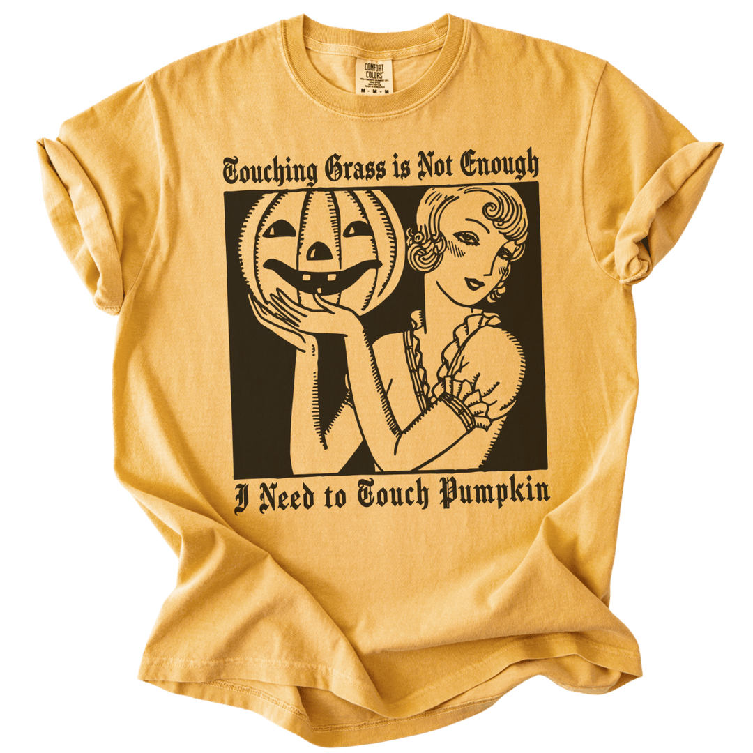 I Need to Touch Pumpkin Tee - The Rogue Petal Co. - T-Shirt