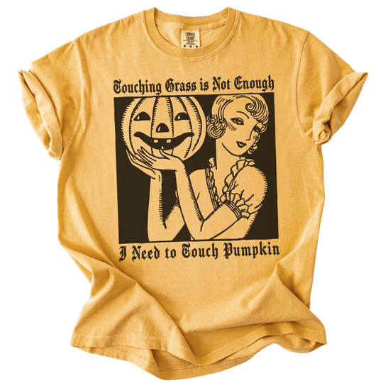 I Need to Touch Pumpkin Tee - The Rogue Petal Co. - T-Shirt