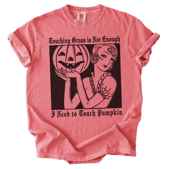 I Need to Touch Pumpkin Tee - The Rogue Petal Co. - T-Shirt