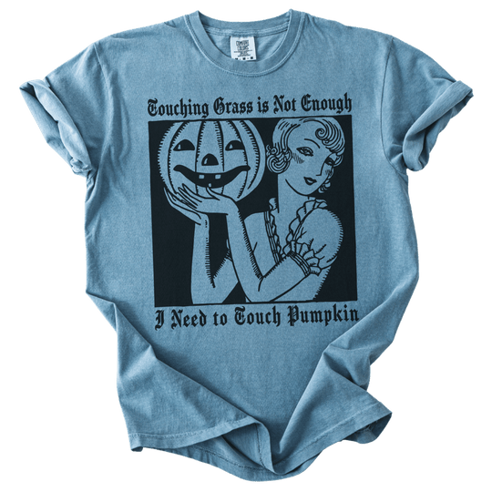 I Need to Touch Pumpkin Tee - The Rogue Petal Co. - T-Shirt