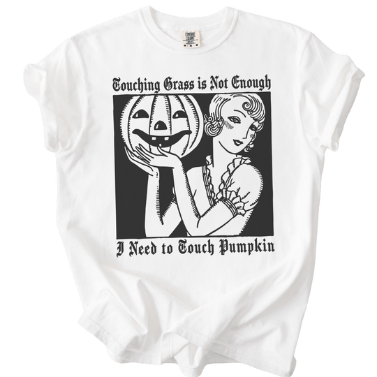 I Need to Touch Pumpkin Tee - The Rogue Petal Co. - T-Shirt