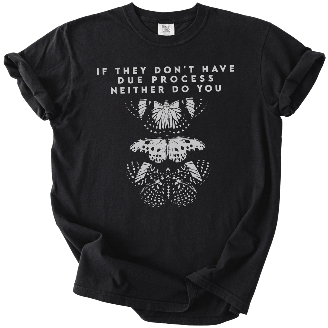 If They Don't Have Due Process Neither Do You Tee - The Rogue Petal Co. - T-Shirt