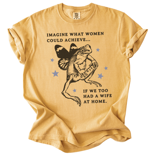 Imagine What Women Could Achieve Tee - The Rogue Petal Co. - T-Shirt