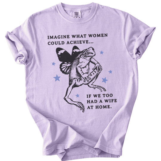 Imagine What Women Could Achieve Tee - The Rogue Petal Co. - T-Shirt