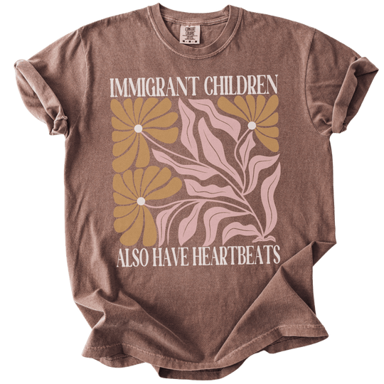 Immigrant Children Also Have Heartbeats Tee - The Rogue Petal Co. - T-Shirt